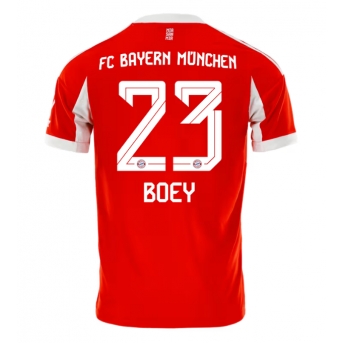Billige Fotballdrakt Bayern Munich Sacha Boey #23 Replika Hjemmedrakt 2025-26 Kortermet